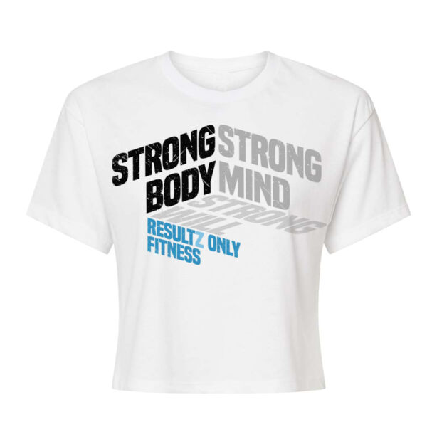 STRONG WILL - WOMEN'S CROP T-SHIRT - $EVHCBY$ Thumbnail