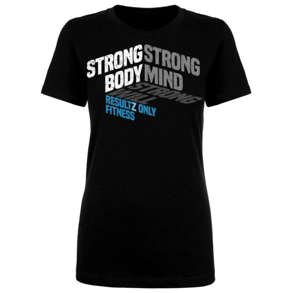STRONG WILL - WOMEN'S FITTED T-SHIRT - $HUEZQC$ Thumbnail