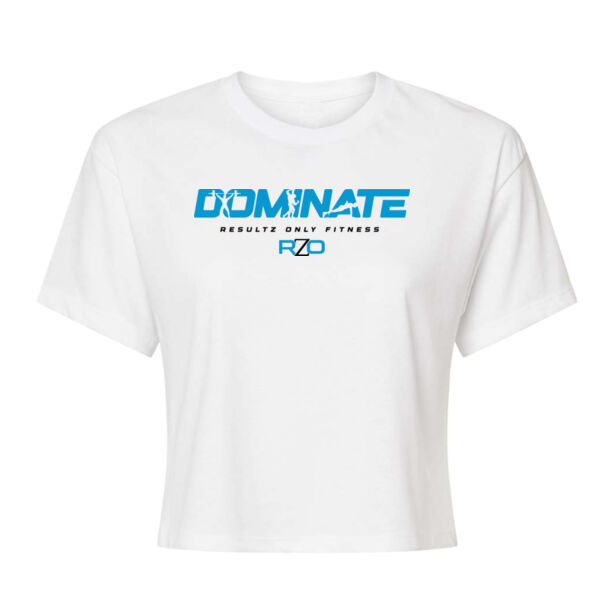 DOMINATE - WOMEN'S CROP T-SHIRT - $Q3QKY9$ Thumbnail